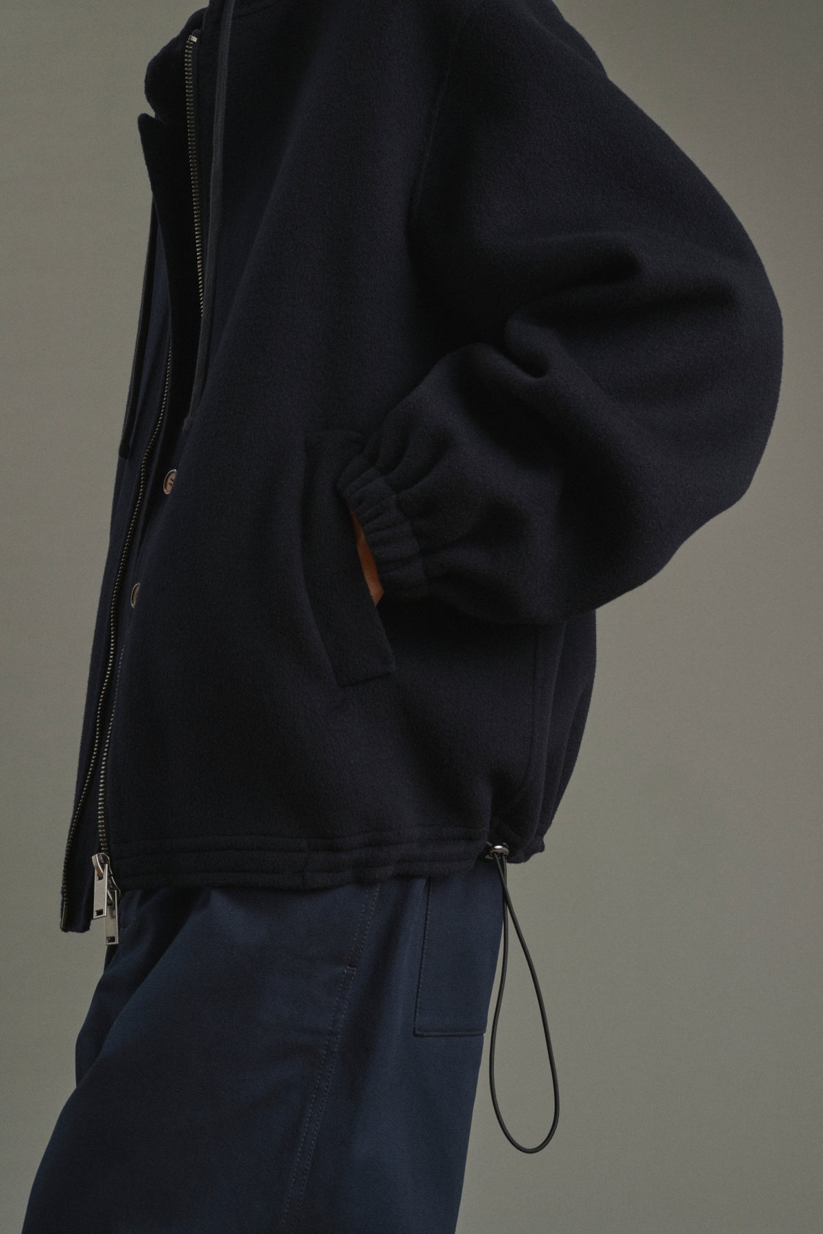 Jacket Max - Deep Navy - Double-Faced - Men vue 3
