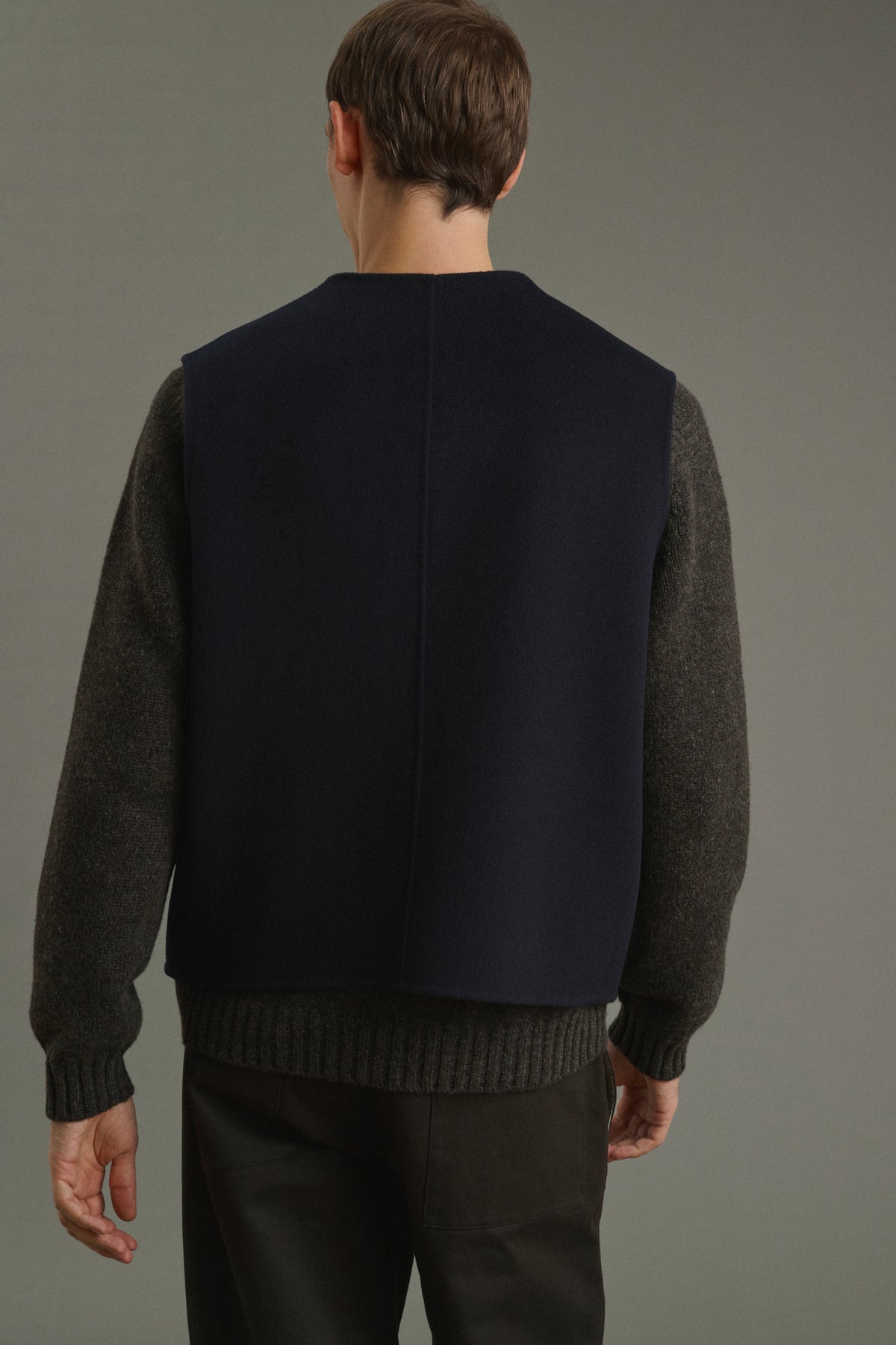 Veste Romain - Deep Navy - Double Face - Homme