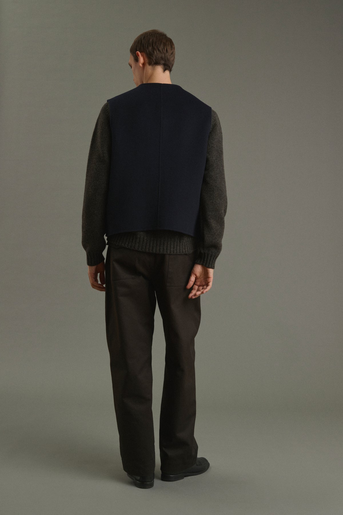 Veste Romain - Deep Navy - Double Face - Homme