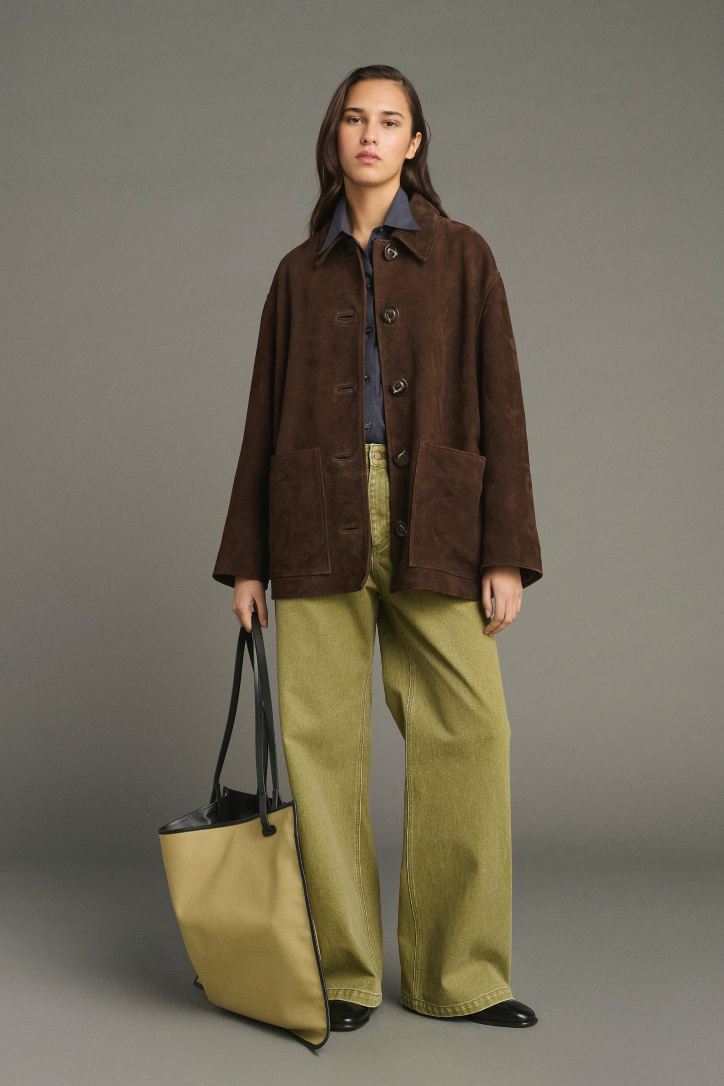 Maglione Karl - Marrone Mélange - Lana Merinos - Donna