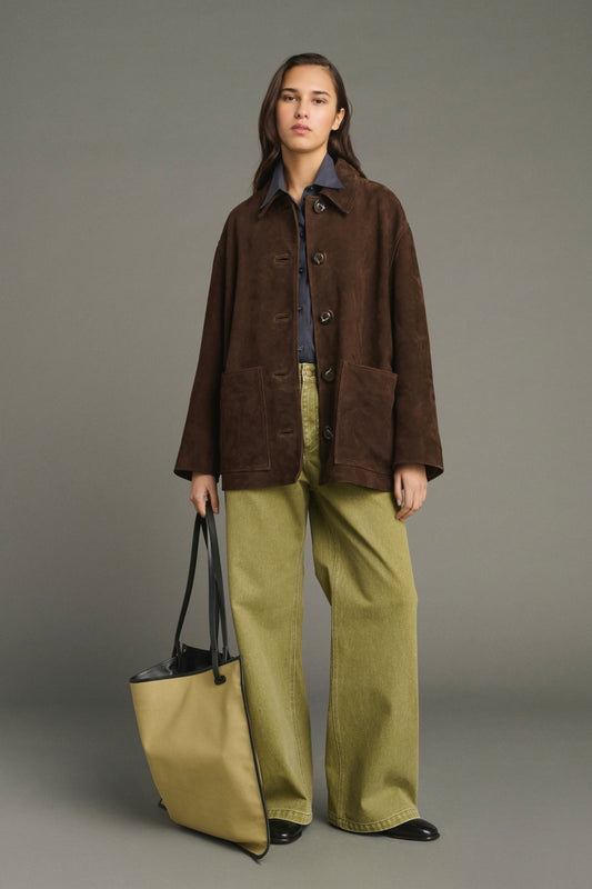 Veste Vincenzo - Ébène - Cuir - Femme