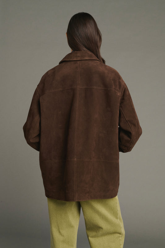 Veste Vincenzo - Ébène - Cuir - Femme