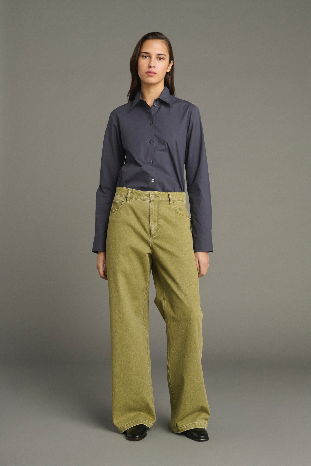 Maglione Karl - Marrone Chiné - Lana Merinos - Donna vue 1