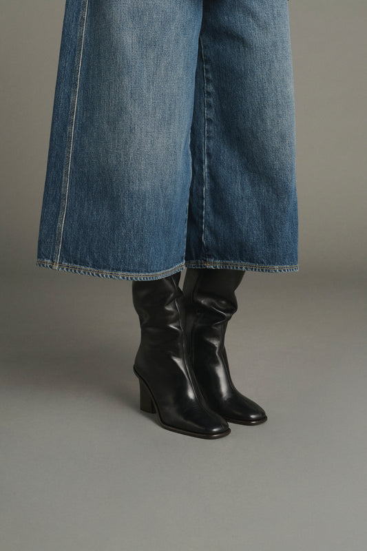 Stiefel Livia – Schwarz – Leder – Damen