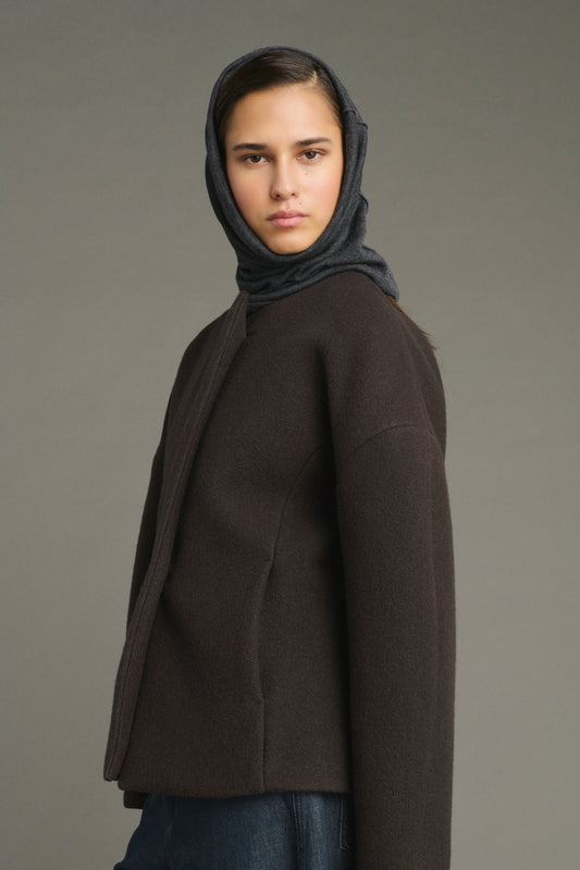 Veste France - Vert Ébène - Coton - Femme