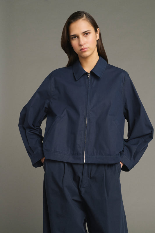 Veste Jared - Navy - Coton - Femme