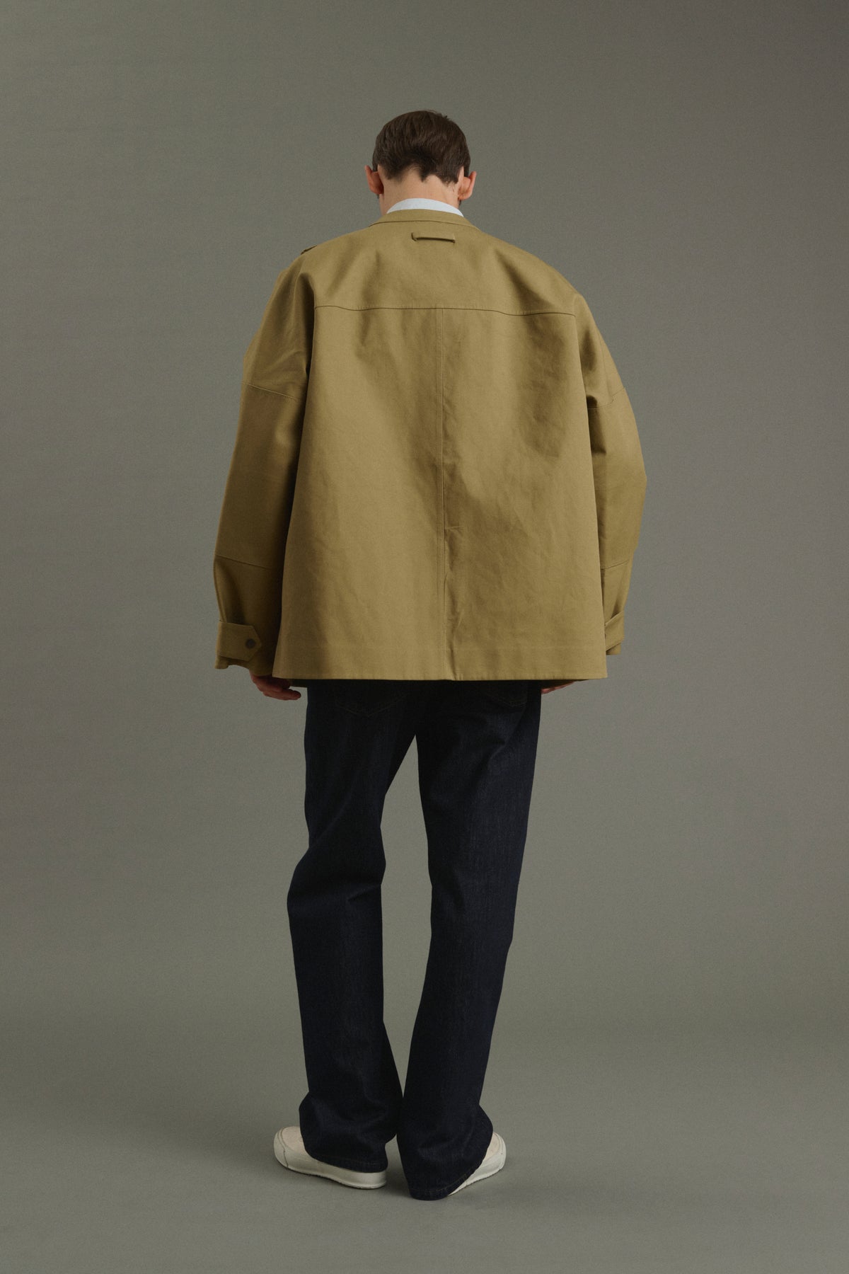 Manteau Martin - Beige - Coton - Homme vue 2