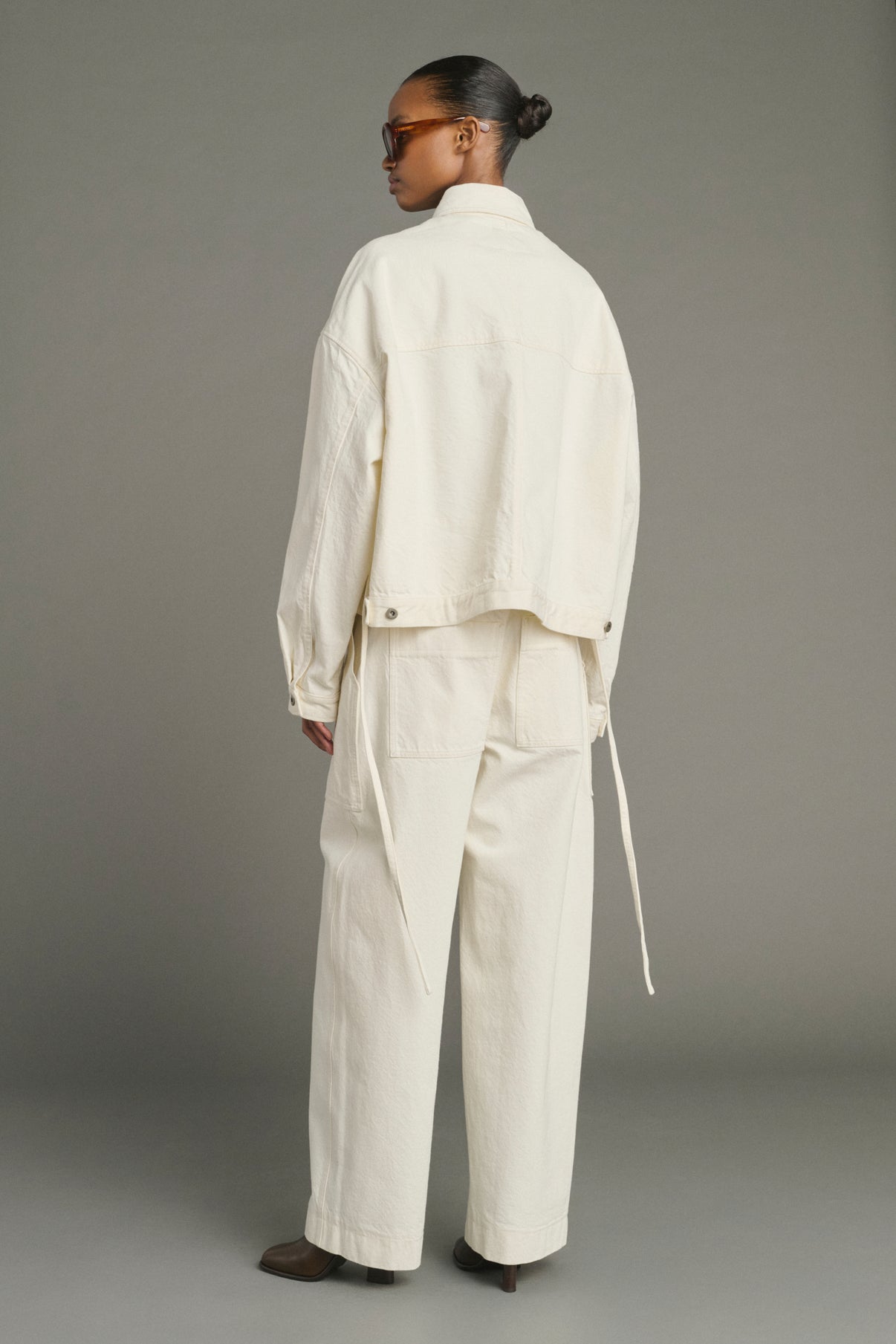 Giacca Lys - Ecru - Cotone - Donna vue 4