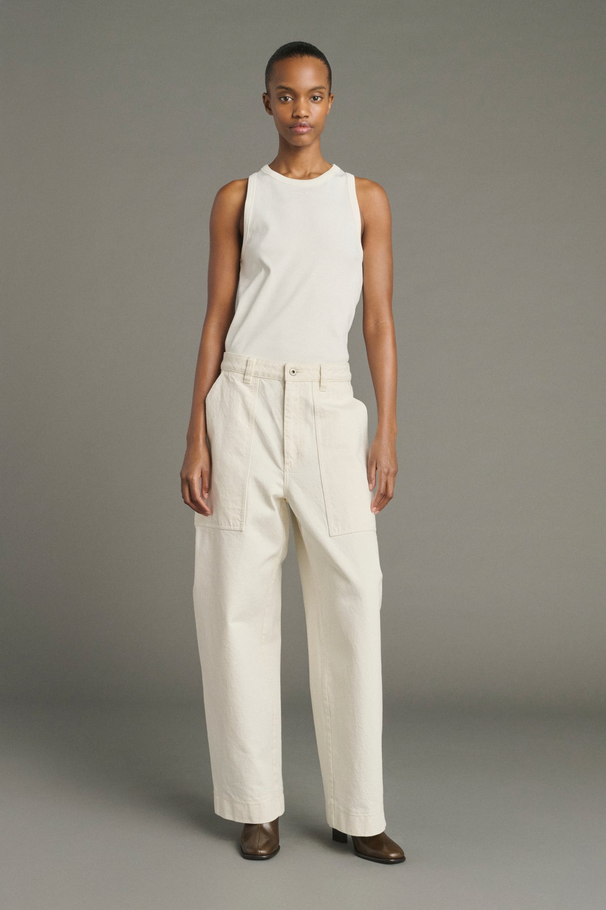 Jeans Kurt - Écru - Cotone - Donna vue 2