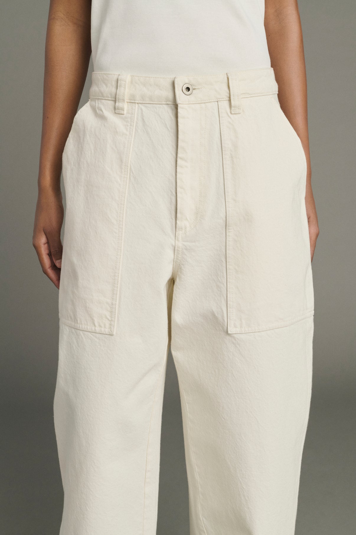 Jeans Kurt - Écru - Cotone - Donna vue 5
