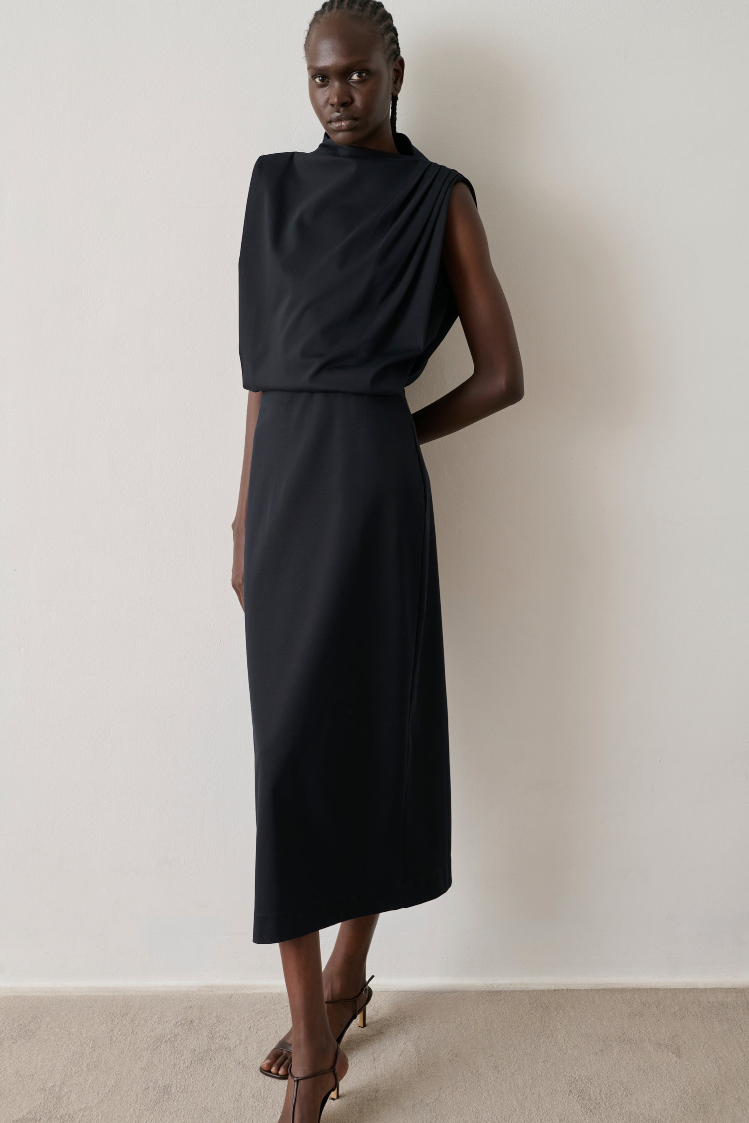 Abito Gemma - Nero - Cotone - Donna