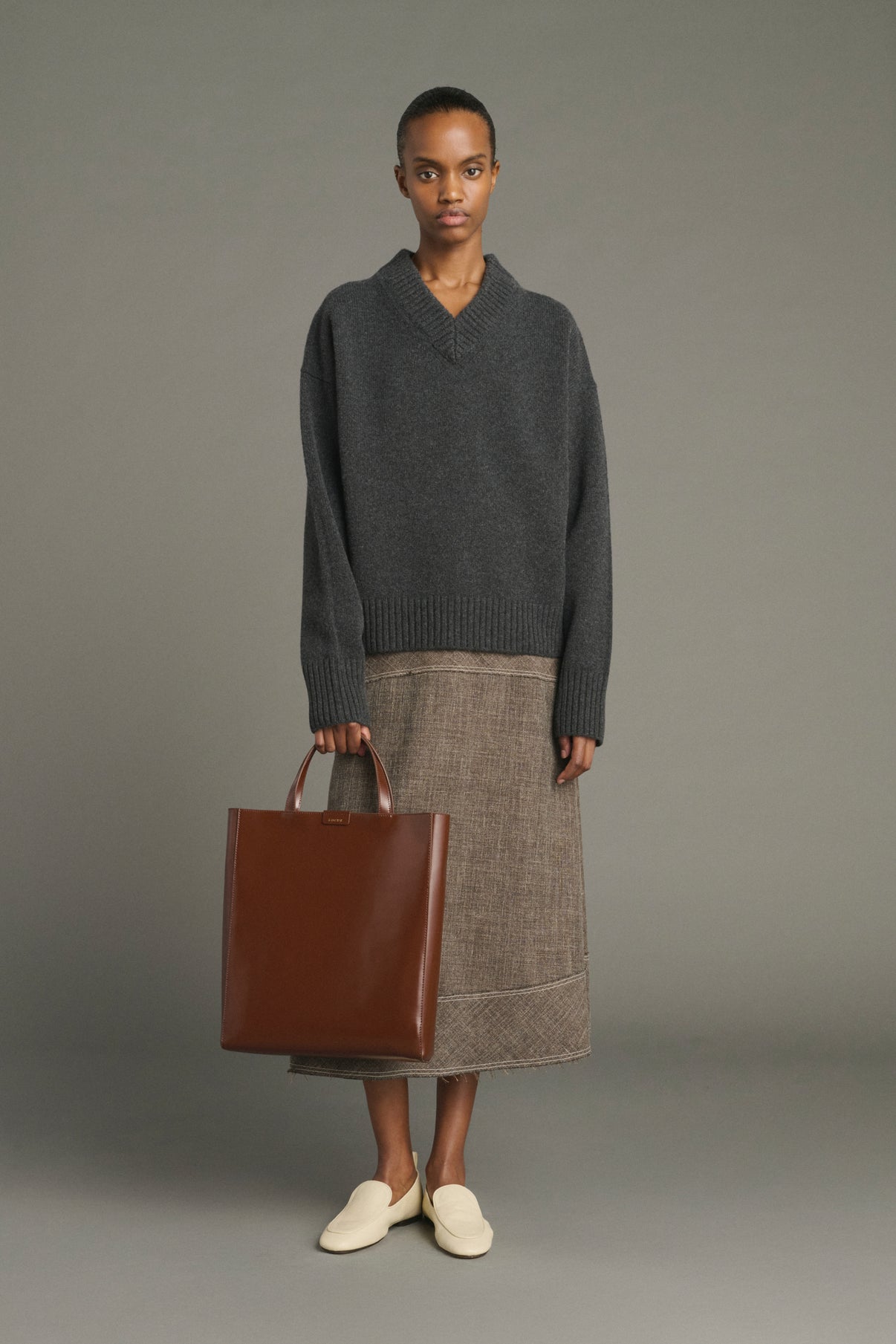 Sac Wilo - Cognac - Cuir - Femme vue 3
