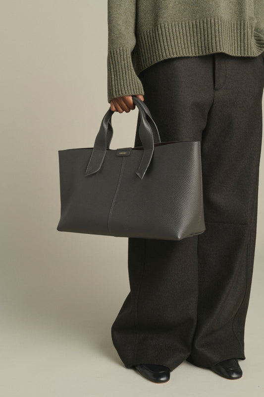 Sac Suave - Acier Cuir Grainé Baguette - Soeur