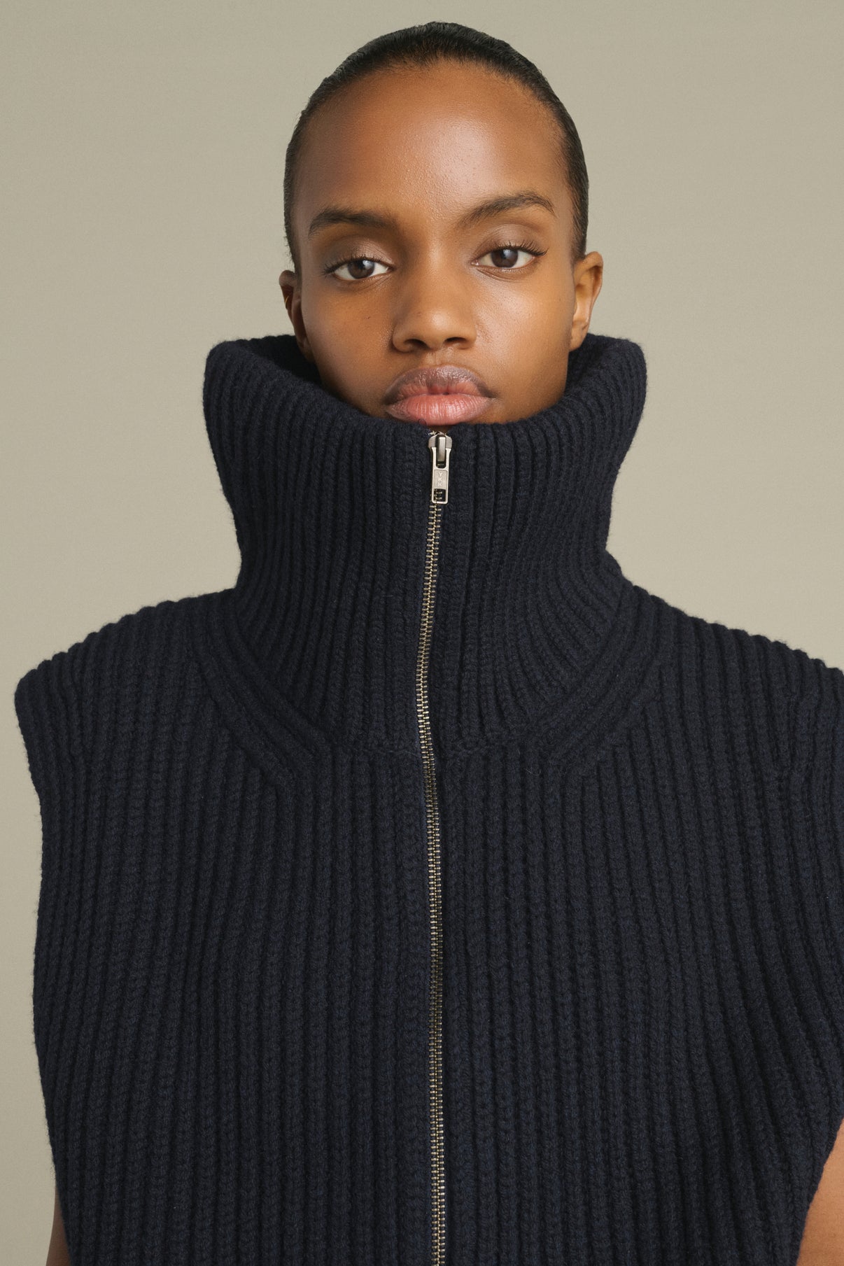 Giacca Kristen - Navy - Lana Merino - Donna vue 4