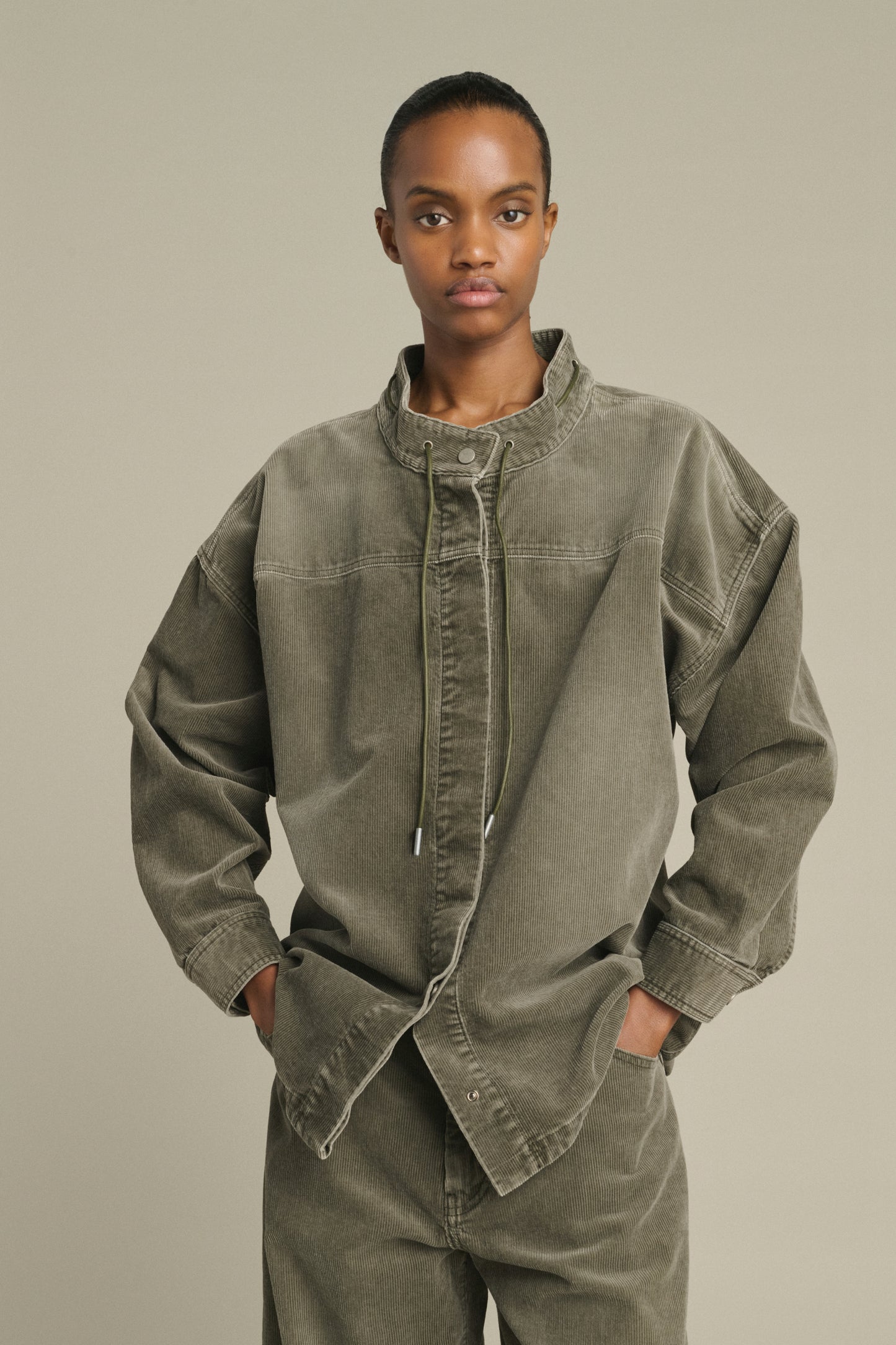 Camicia Lima - Grigio - Cotone - Donna