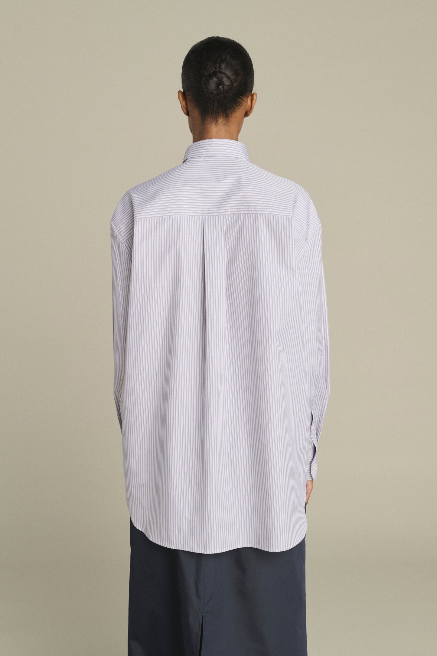 Camicia Carlotta - Blu/Beige - Cotone - Donna