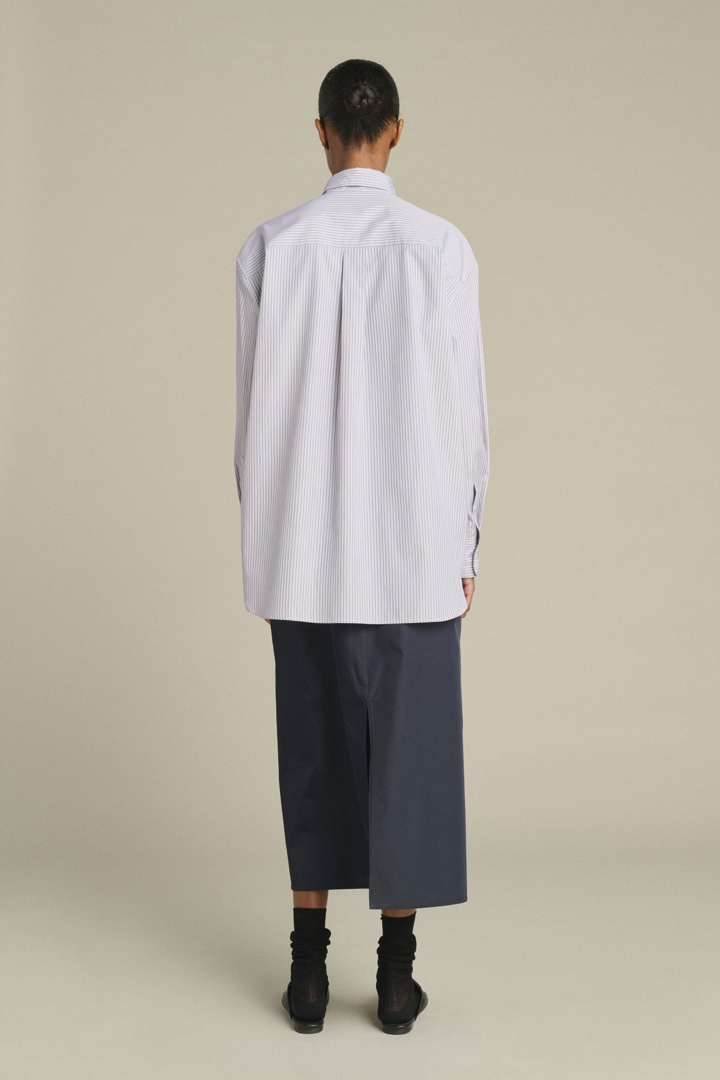Camicia Carlotta - Blu/Beige - Cotone - Donna