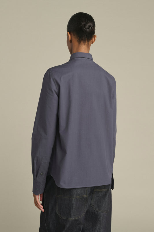 Camicia Lavinia - Blu Notte - Cotone - Donna