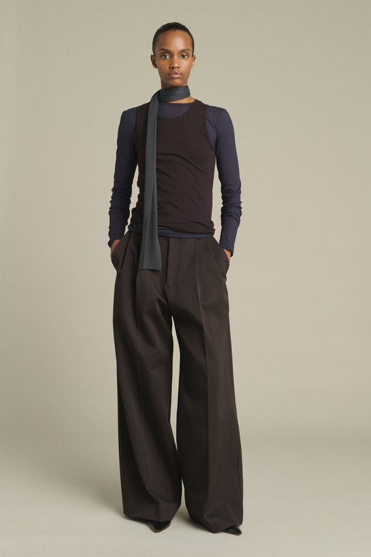 Sciarpa Kola - Grigio Antracite Jersey di Cotone - Soeur