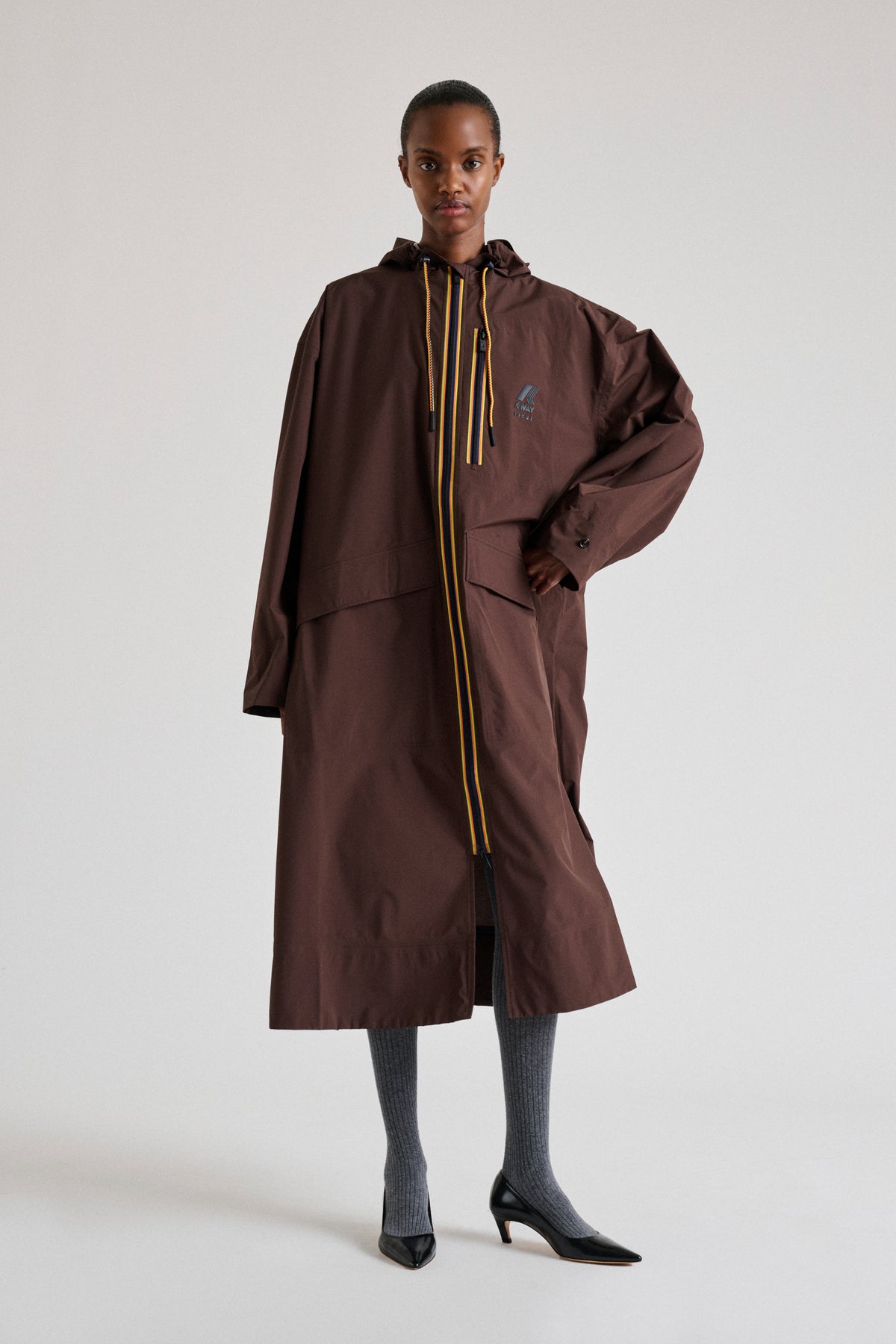Trench Pradel - Chocolat Oversize Femme - Soeur vue 1