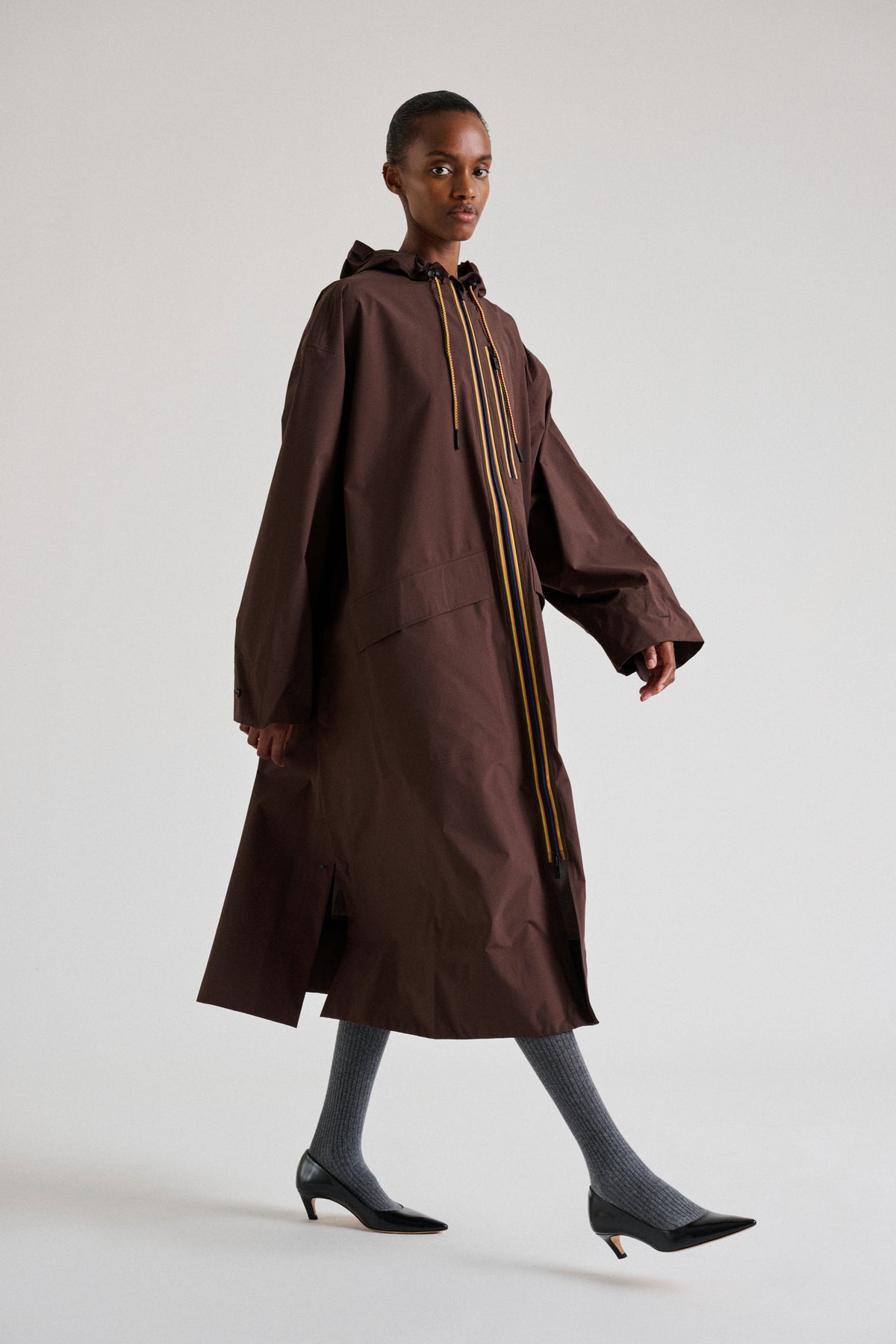 Trench Pradel - Chocolat Oversize Femme - Soeur vue 4