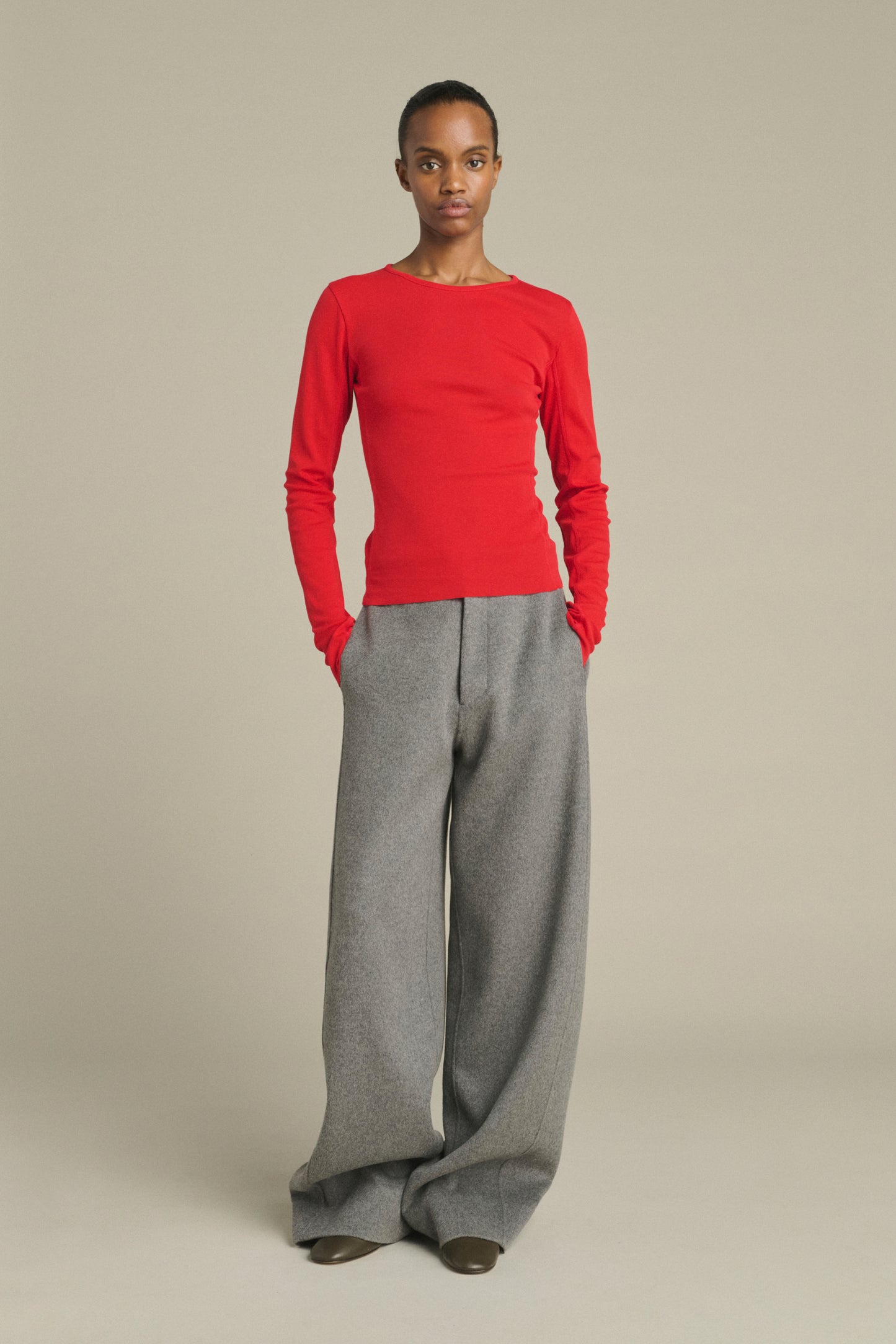 T-Shirt Lester – Rot – Baumwolle – Damen