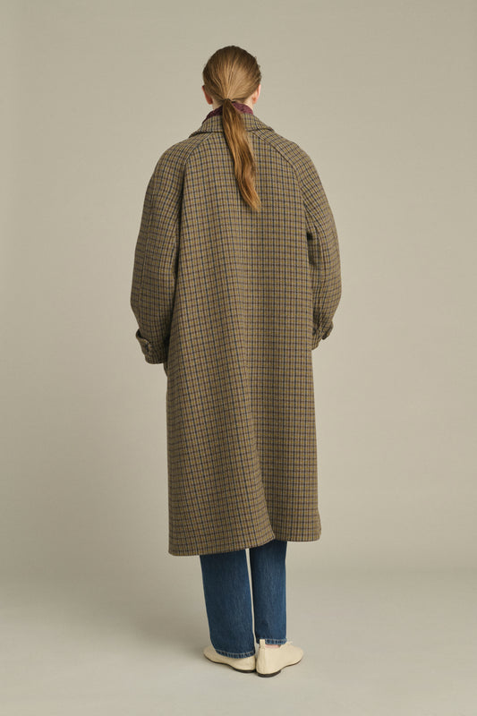 Berlin coat - Grey/Khaki - Wool - Women