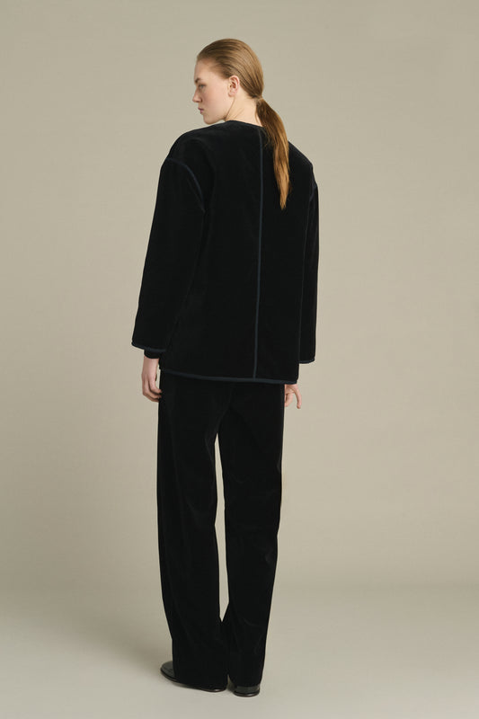 Giacca Lutetia - Nero - Cotone - Donna