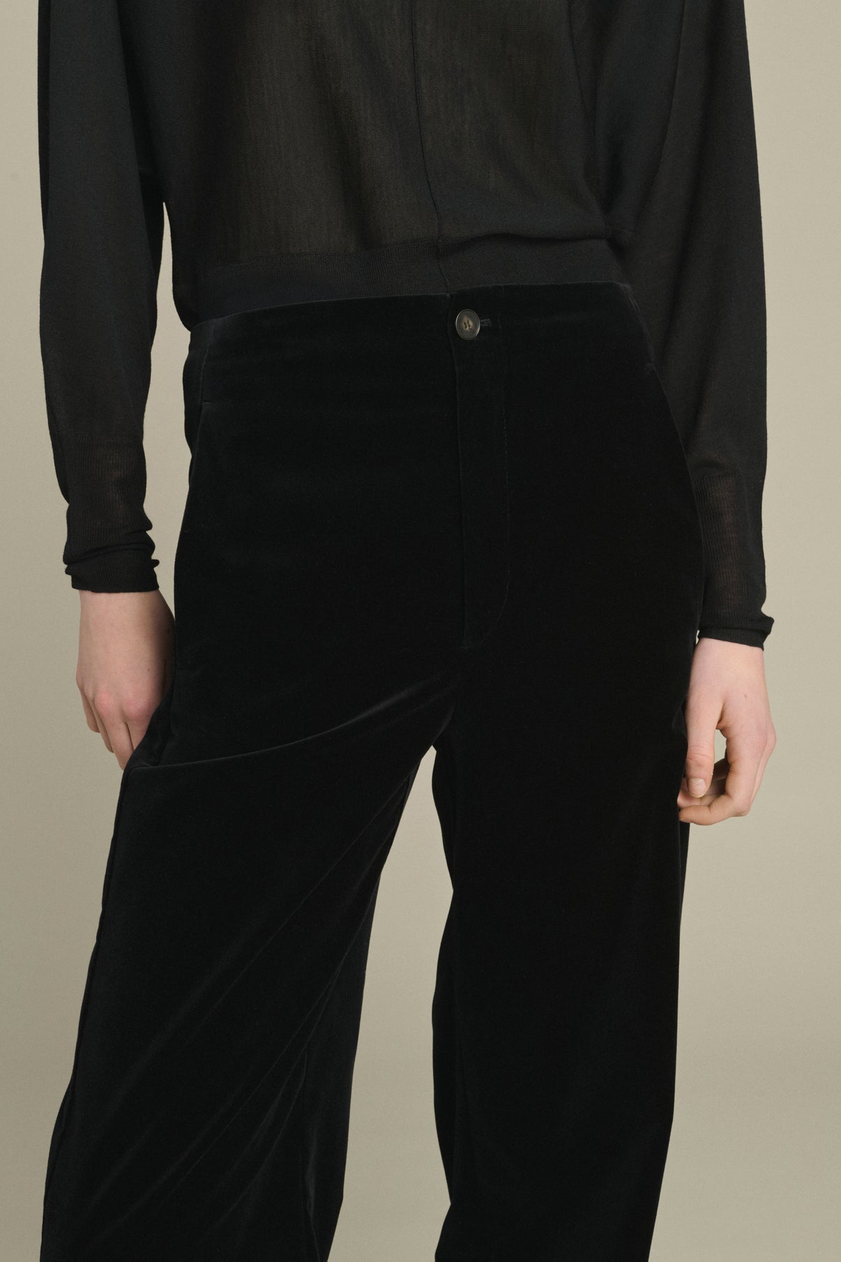 Pantalon Celestin - Noir - Coton - Femme vue 5