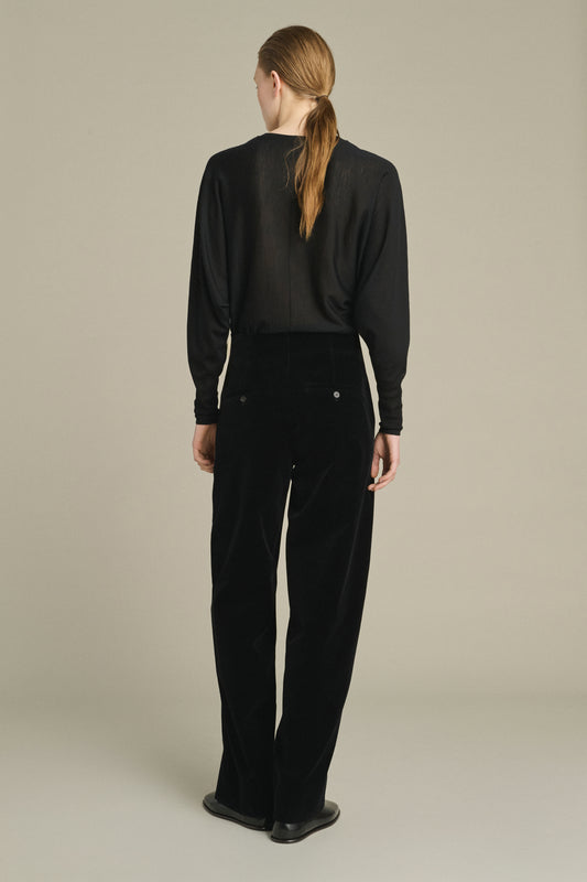 Pantaloni Celestin - Nero - Cotone - Donna