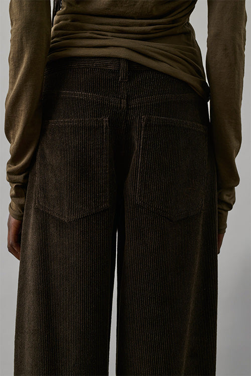 Pantalon Gunther - Ébène - Coton - Femme vue 4