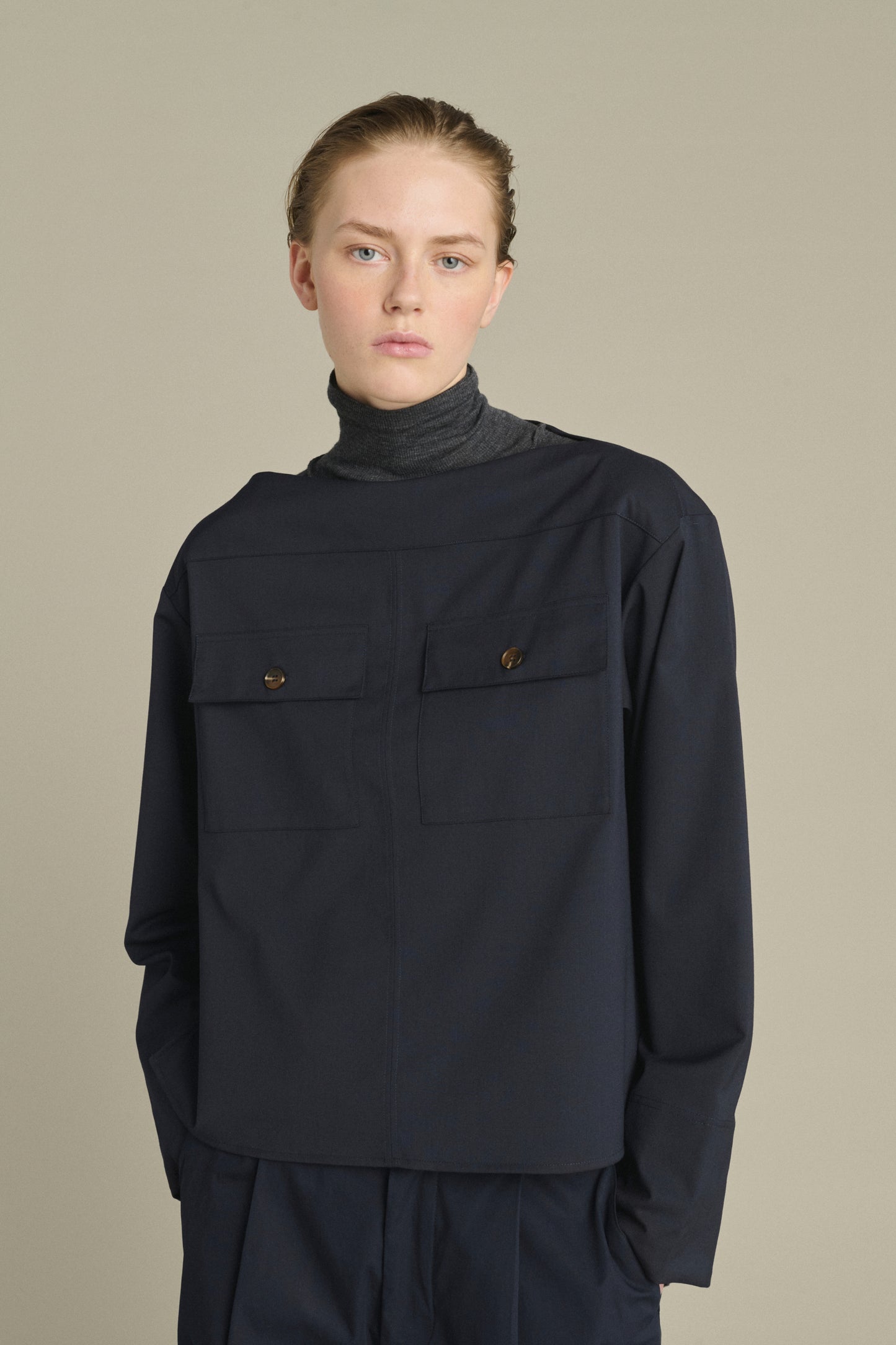 Blouse Kacy - Bleu Nuit - Femme