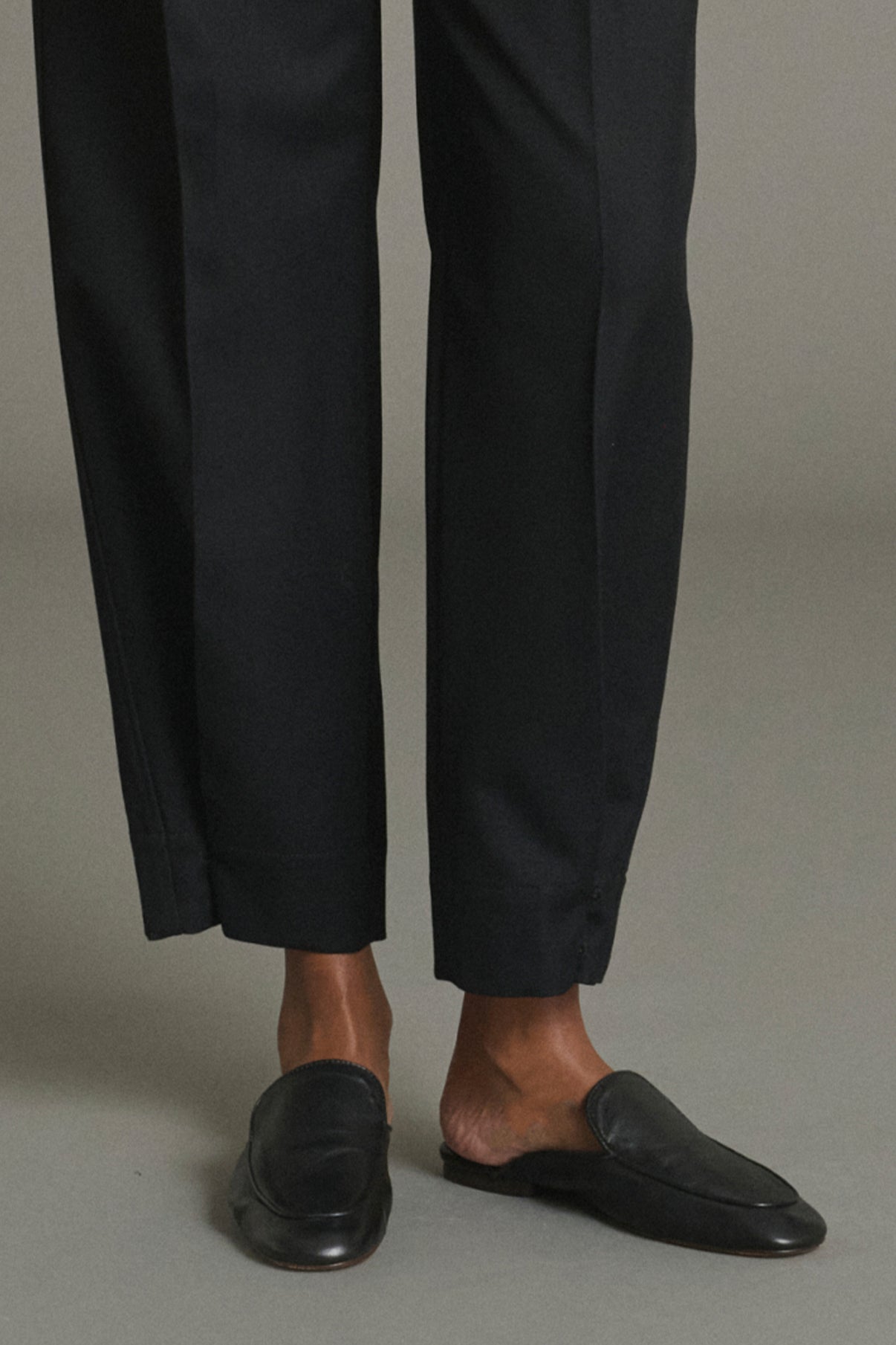 Mules Antonine - Noir - Cuir - Femme vue 6