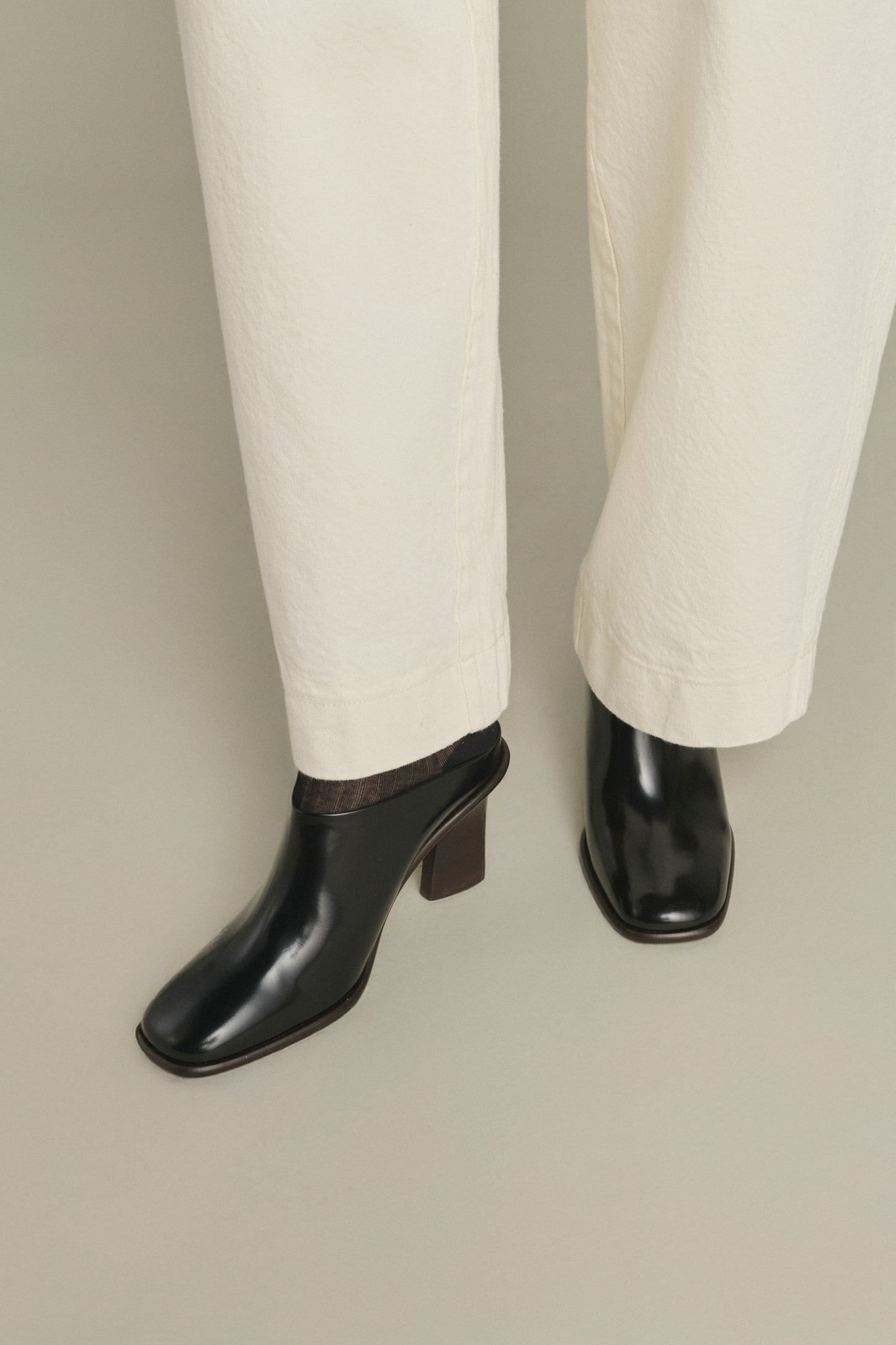 Mules Elba - Schwarz - Leder - Damen