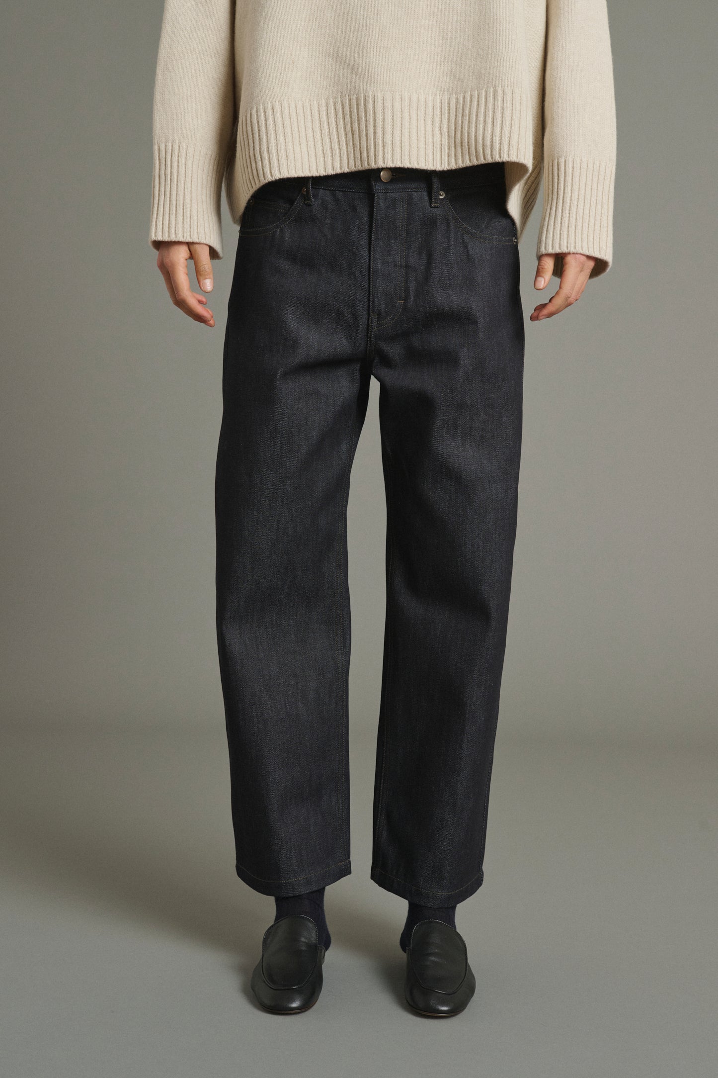 Jeans Harrison - Bleu Brut - Baumwolle - Damen