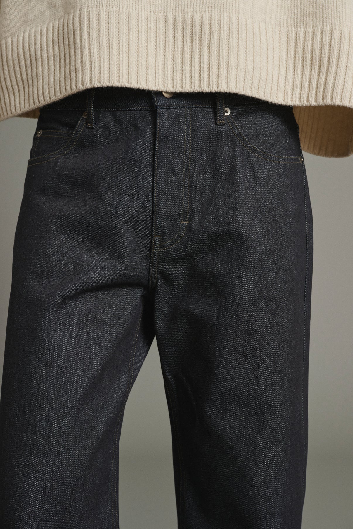 Jeans Harrison – Bleu Brut – Baumwolle – Damen vue 5