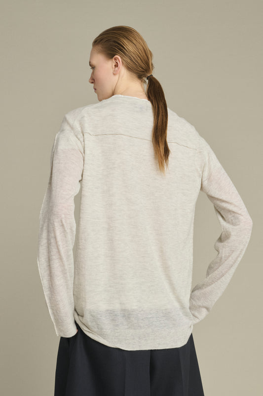 Pullover Khloe – Hellgrau – Damen