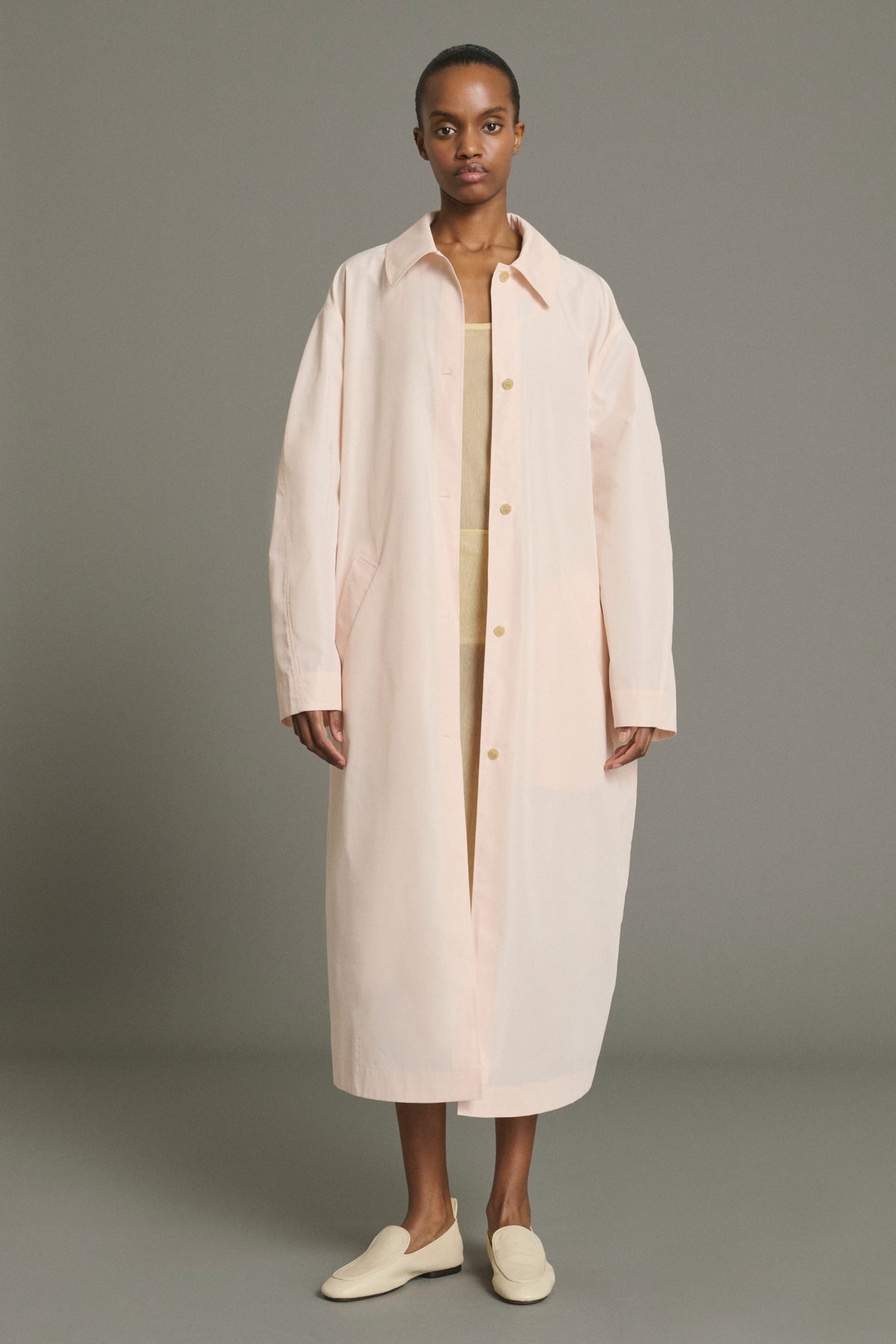 Manteau Joie - Rose Pâle - Femme vue 5
