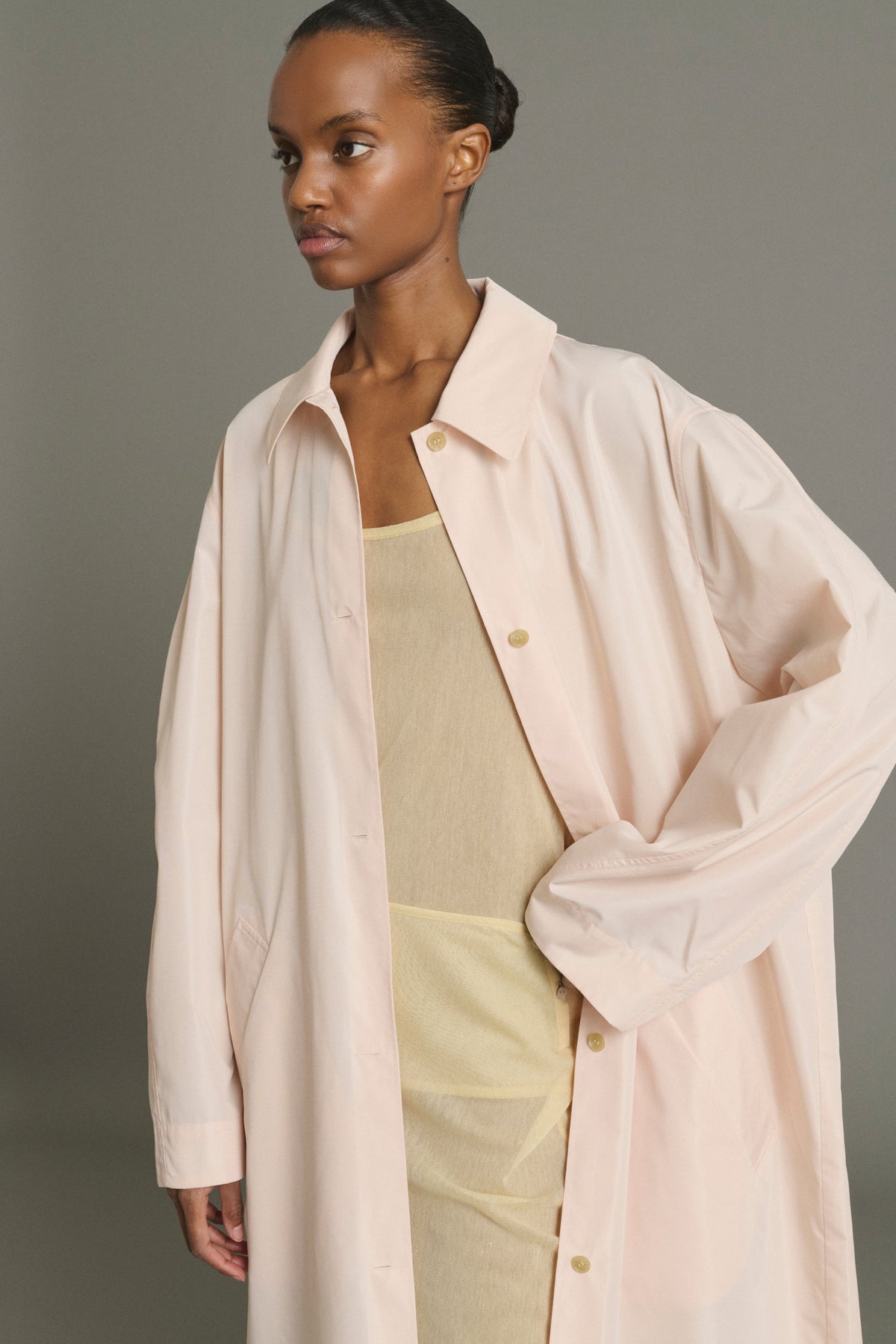 Manteau Joie - Rose Pâle - Femme