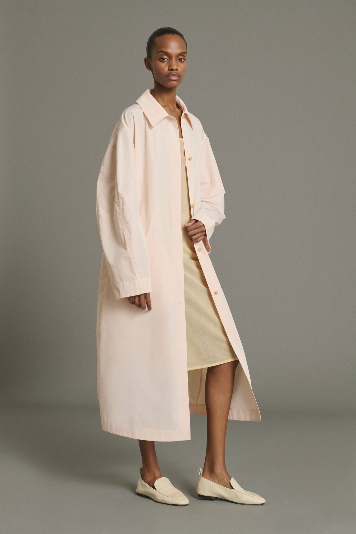 Manteau Joie - Rose Pâle - Femme