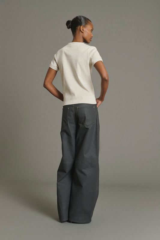 Jeans Jackson - Grigio - Cotone - Donna