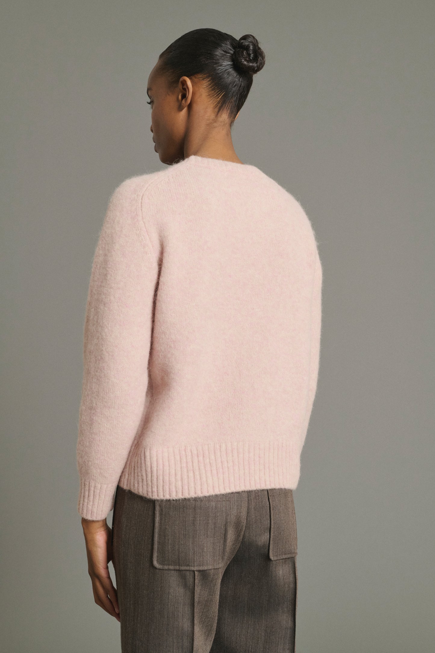 Envie pullover - Pale Pink - Wool - Women