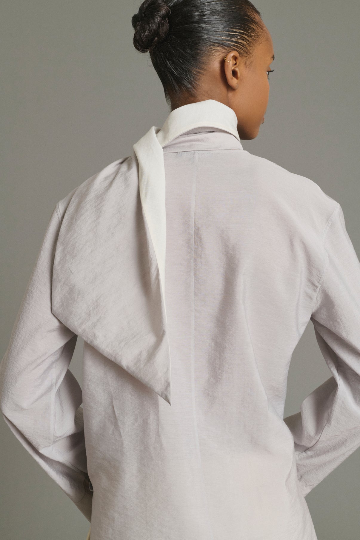 Bluse Leonore – Parmagrau – Damen vue 4