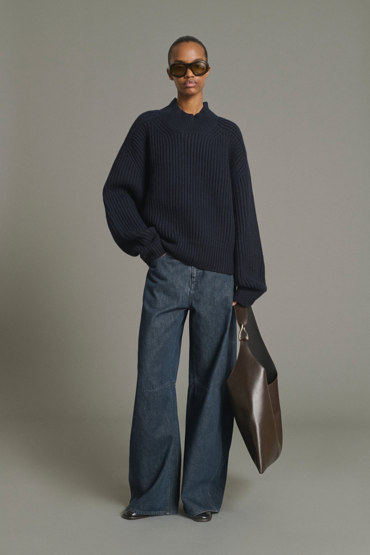 Jeans Gaspard - Bleu Gris - Cotone - Donna vue 1