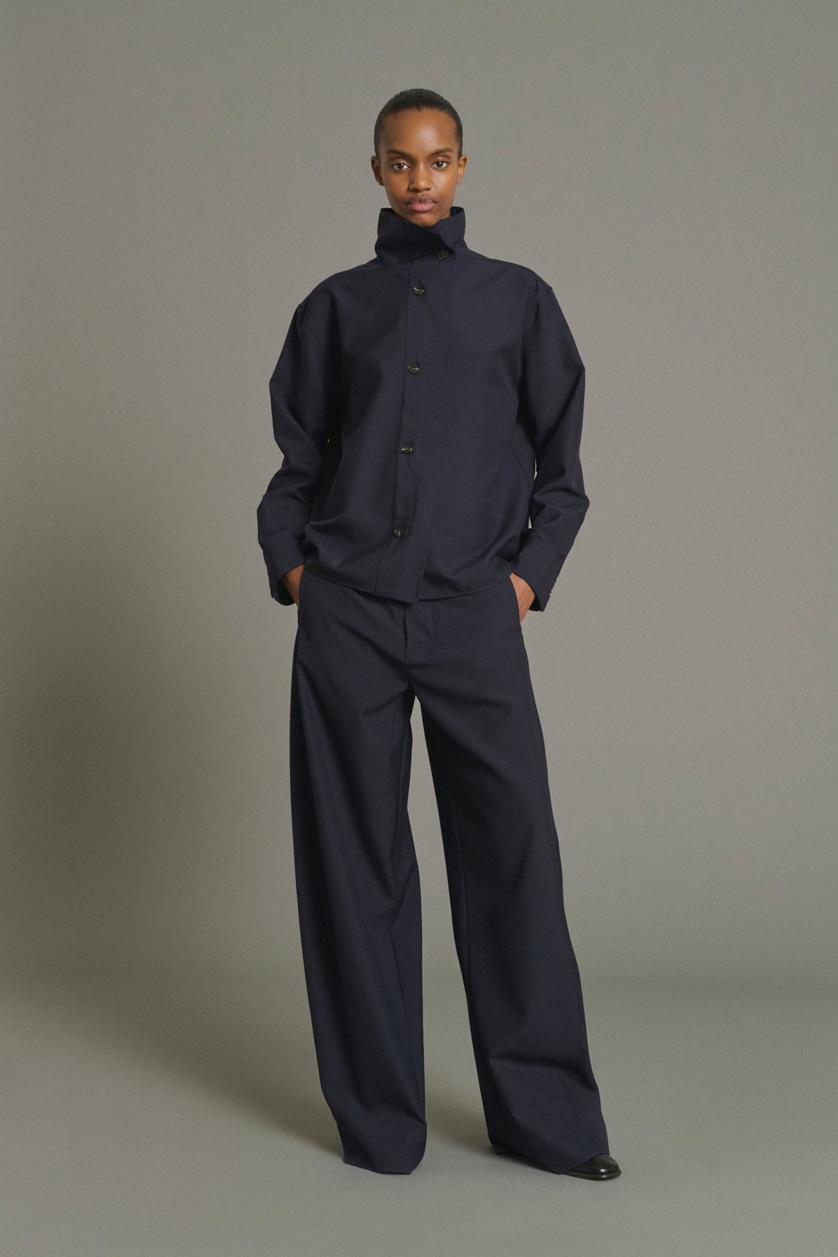 Hemd Jaelle – Nachtblau – Damen vue 2