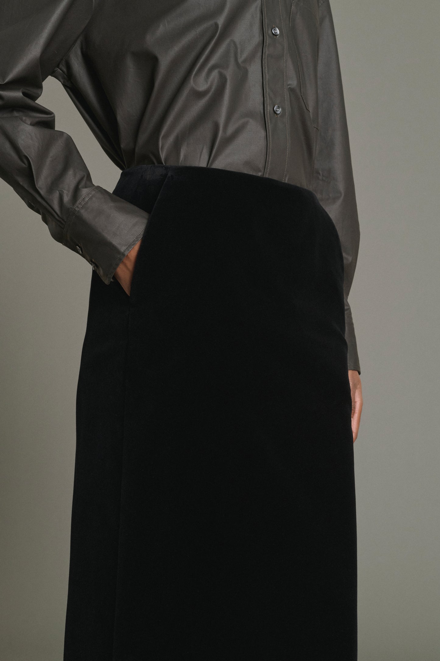 Jupe Flavia - Noir - Coton - Femme