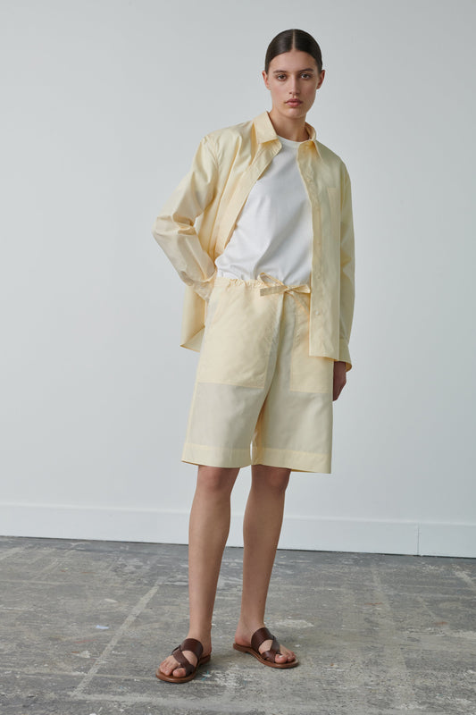 SHORT EAST SIDE ECRU