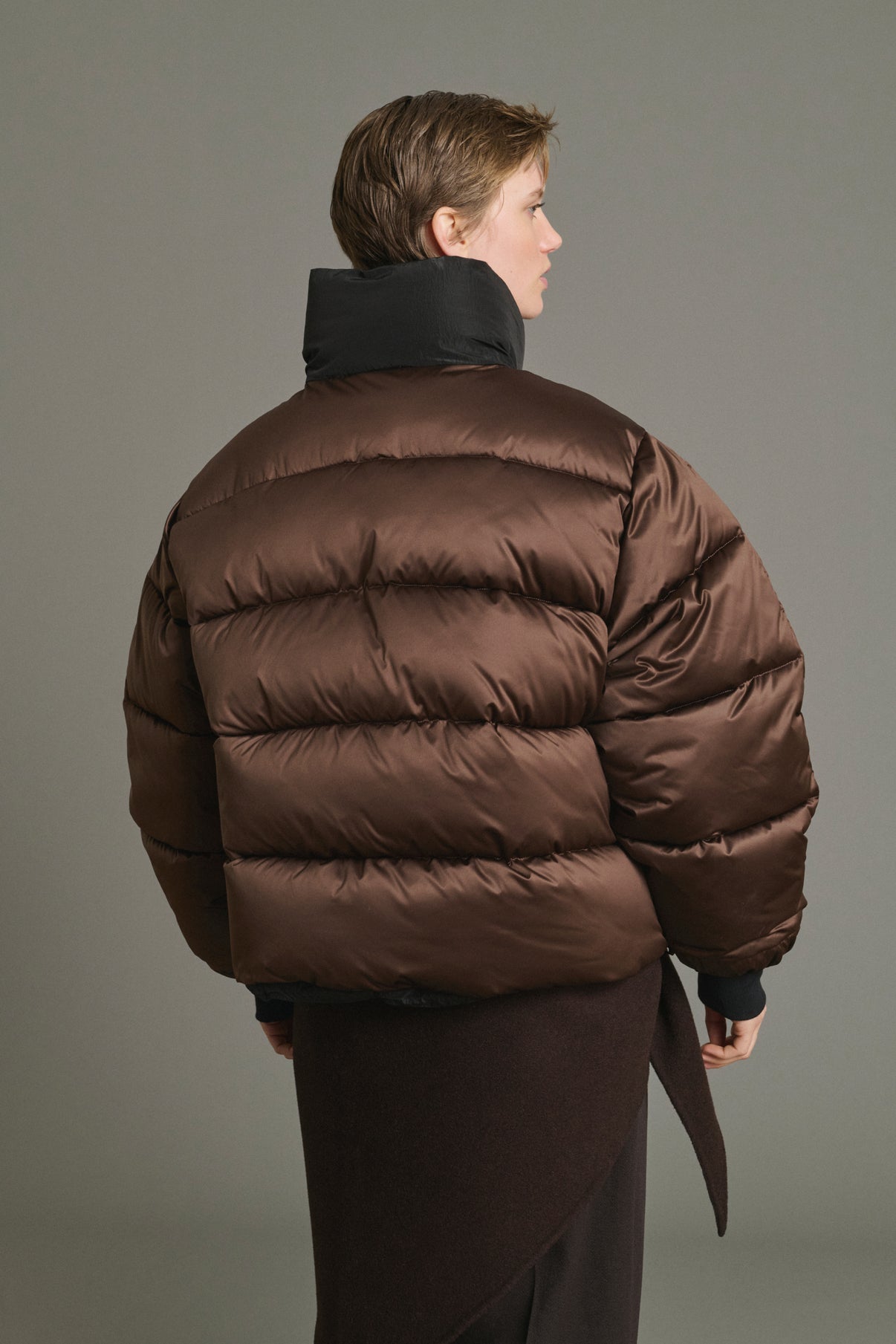 Daunenjacke Java – Schwarz – Damen vue 6