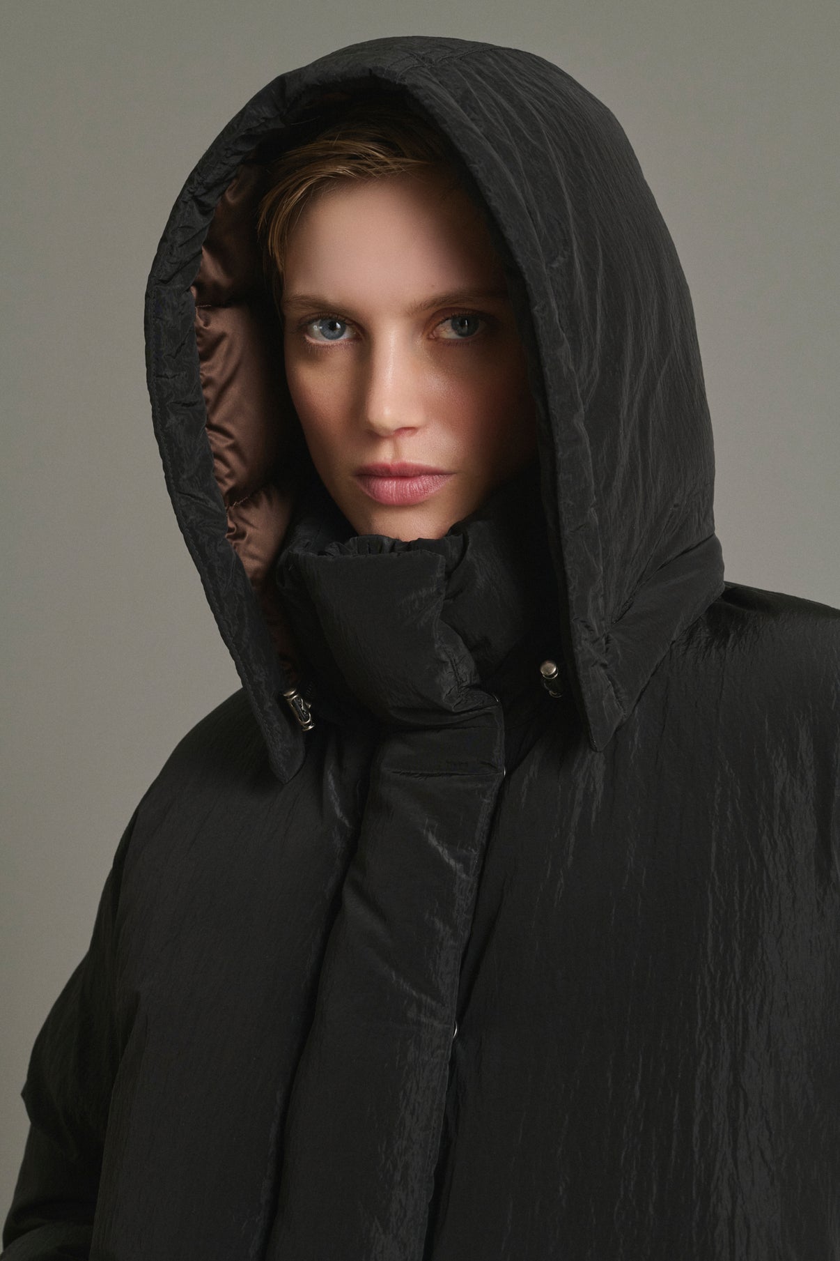 Daunenjacke Java – Schwarz – Damen vue 4