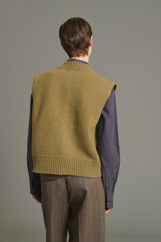 Cardigan Kalyanee - Tilleul - Laine - Femme
